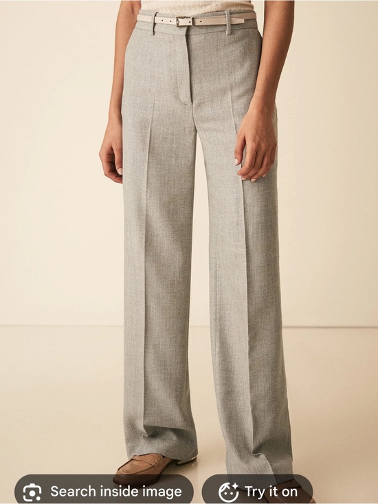 Reiss Pants - Reisa Hettir Wool Trousers